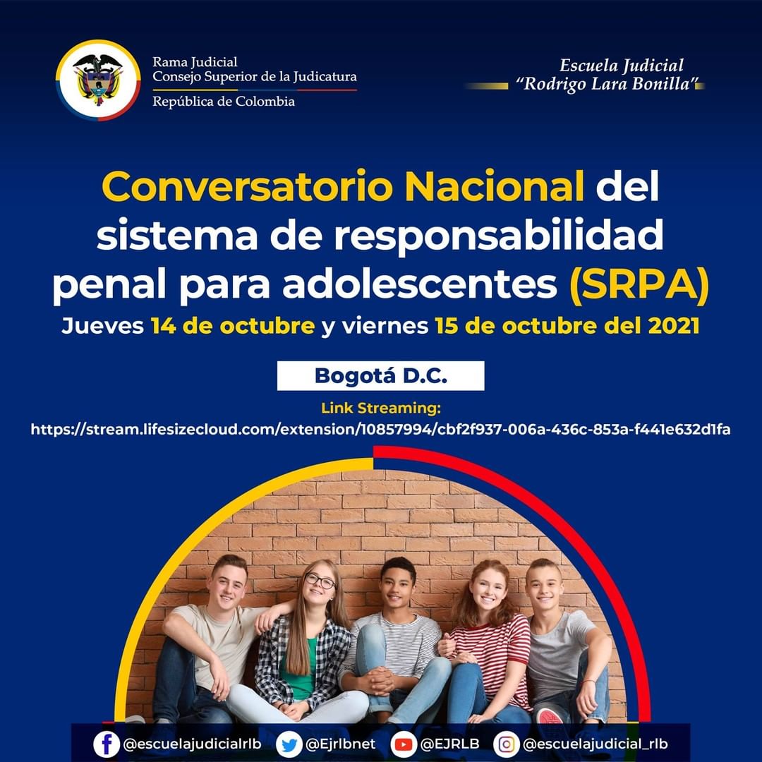 Conversatorio Nacional del sistema de responsabilidad penal para adolescentes (SRPA)